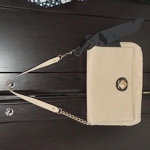 Kate Spade Windsor Palace Snakeskin Leather Bag with Turn Lock